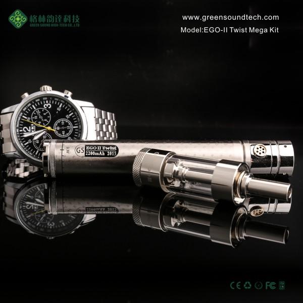 shisha điện tử ishisha.vn gs-ego-ii-twist-mega-kit-2200mah-battery
